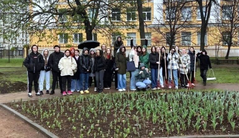 Весенний субботник в СПбГУВМ