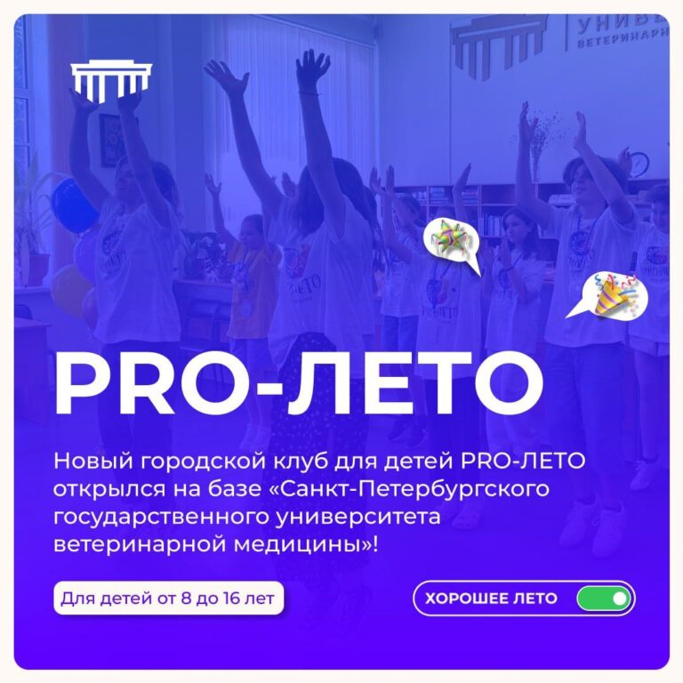 Открытие первой смены детского клуба PRO-ЛЕТО